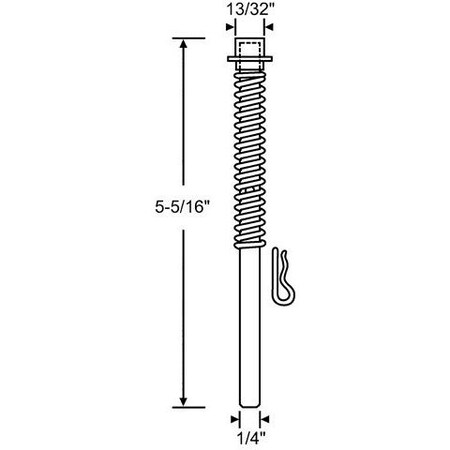 Strybuc Bifold Pin Assembly 1-163